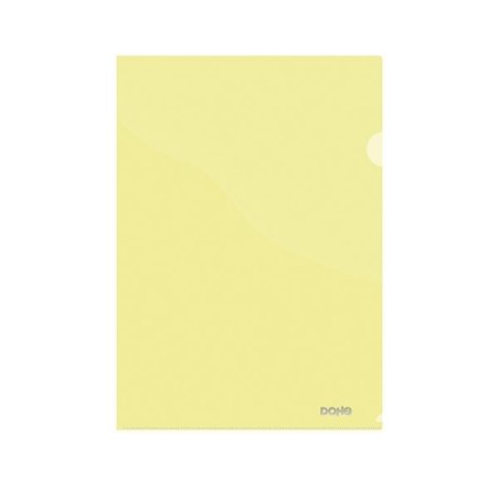 Dosier uñero Dohe Premium - PP - 180 micras - A4 - Color amarillo - Pack 8 ud