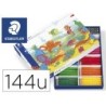 ROTULADOR STAEDTLER COLOR JUMBO TRAZO 3 MM CAJA DE 144 UNIDADES SURTIDAS 12 X COLOR