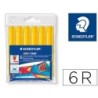 ROTULADOR STAEDTLER COLOR JUMBO TRAZO 3 MM UNICOLOR AMARILLO