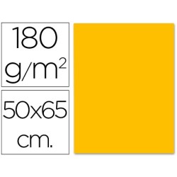 CARTULINA LIDERPAPEL 50X65 CM 180G/M2 NARANJA (PACK INDIVISIBLE 5 UDS)
