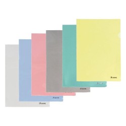 Dosier uñero Dohe Premium - PP - A4 - Color transparente - Pack 8 ud