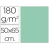 CARTULINA LIDERPAPEL 50X65 CM 180G/M2 VERDE (PACK INDIVISIBLE 5 UDS)