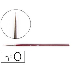 PINCELES ACUARELA LIDERPAPEL N  0 -VIROLA CROMADA PELO ENGOMADO