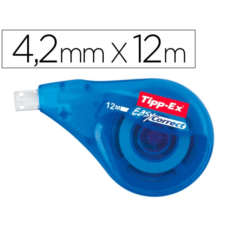 CORRECTOR TIPP-EX EASY LATERAL 4,2 MM X 12 MT