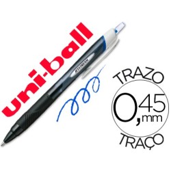 BOLÍGRAFO RETRÁCTIL UNI-BALL JETSTREAM SPORT - TRAZO 1 MM - COLOR AZUL