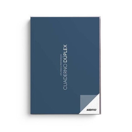 Cuaderno Duplex profesor Addito - PVC - A4 - 112 páginas - Castellano - Colores surtidos