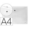 CARPETA LIDERPAPEL DOSSIER BROCHE 34044 POLIPROPILENO DIN A4 INCOLORA 50 HOJAS