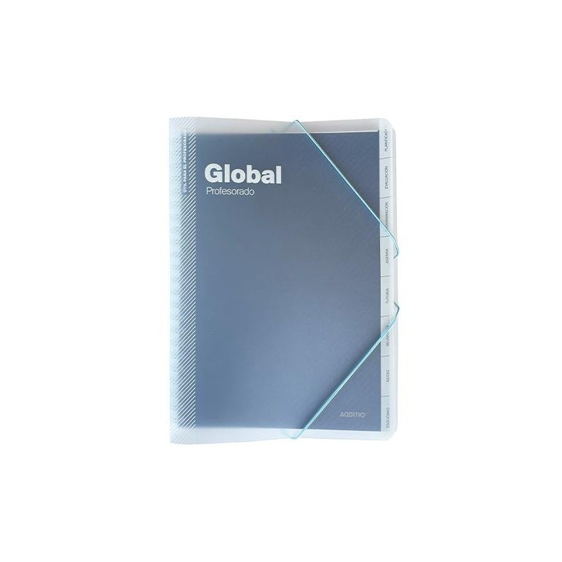 Carpeta Global profesor Additio - PP - 24 x 32 cm - 144 páginas - Castellano - Colores surtidos