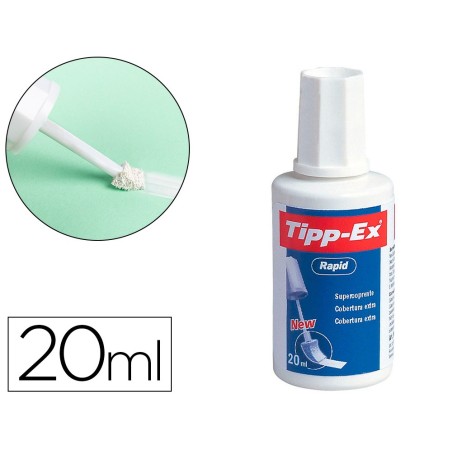 CORRECTOR TIPP-EX APLICADOR ESPUMA BOTE 20 ML