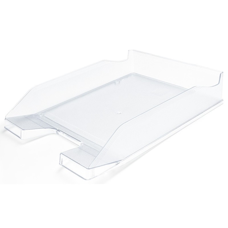 BANDEJA SOBREMESA PLASTICO Q-CONNECT TRANSPARENTE 240X70X340 MM