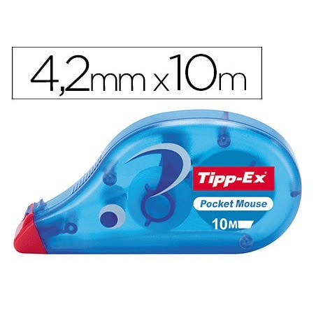 CORRECTOR TIPP-EX CINTA POCKET MOUSE 4,2 MM X 10 M