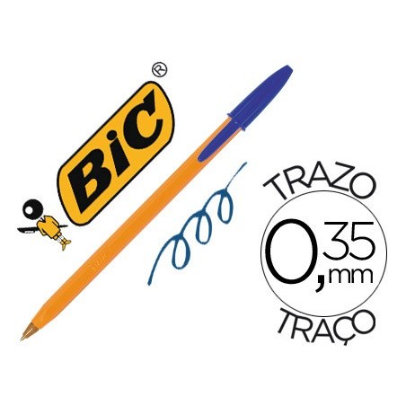 BOLIGRAFO BIC NARANJA AZUL