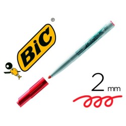 ROTULADOR BIC VELLEDA PARA PIZARRA ROJO PUNTA REDONDA 1,4 MM