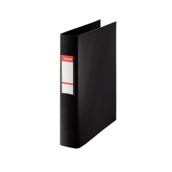 Carpeta de anillas mixtas Esselte - PP - 4 anillas x 40 mm - Folio - Color negro
