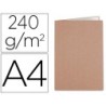 SUBCARPETA LIDERPAPEL DIN A4 KRAFT INTERIOR BLANCO 240G/M2 (PACK INDIVISIBLE 50 UDS)