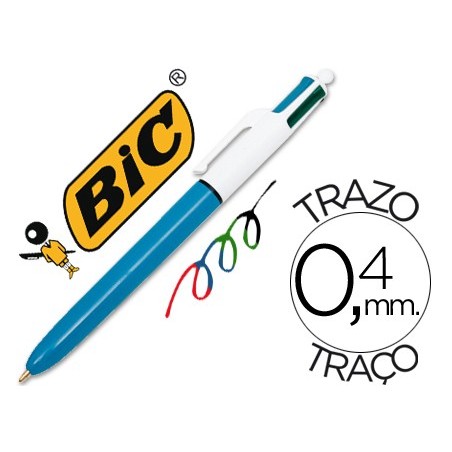 BOLIGRAFO BIC CUATRO COLORES