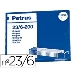 GRAPAS PETRUS N  23/6 CAJA DE 1000 UNIDADES