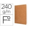 SUBCARPETA LIDERPAPEL FOLIO KRAFT INTERIOR BLANCO 240G/M2 (PACK INDIVISIBLE 50 UDS)