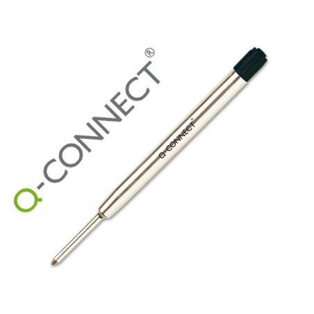 RECAMBIO BOLIGRAFO Q-CONNECT TIPO PARKER NEGRO