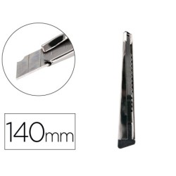 CUTER METALICO Q-CONNECT CON FUNDA CUCHILLA ESTRECHA