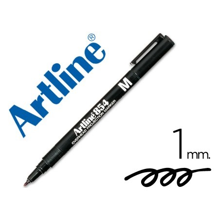 ROTULADOR ARTLINE RETROPROYECCION PUNTA FIBRA PERMANENTE EK-854 AZUL -PUNTA REDONDA 1 MM