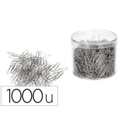 CLIPS NIQUELADOS Q-CONNECT N 2 33 MM CUBILETE DE 1000 UNIDADES