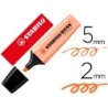 ROTULADOR STABILO BOSS PASTEL FLUORESCENTE 70 MELOCOTON SEDOSO