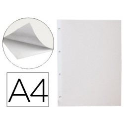 HOJA ALBUM LIDERPAPEL AUTOADHESIVA BLANCA (PACK INDIVISIBLE 20 UDS)