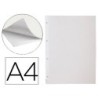 HOJA ALBUM LIDERPAPEL AUTOADHESIVA BLANCA (PACK INDIVISIBLE 20 UDS)