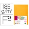 SUBCARPETA LIDERPAPEL FOLIO NARANJA INTENSO 180G/M2 (PACK INDIVISIBLE 50 UDS)