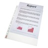 Funda porta documentos Esselte - Multitaladro - PP - 80 m - Piel de naranja - A4 - Caja 100 ud