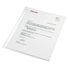 Funda porta documentos Esselte - Multitaladro - PP - 80 m - Cristal - A4 - Caja 100 ud