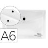 CARPETA LIDERPAPEL DOSSIER BROCHE 44234 POLIPROPILENO DIN A6 TRANSPARENTE TRANSLUCIDO (PACK INDIVISIBLE 12 UDS)