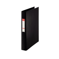 Carpeta de anillas mixtas Esselte - PP - 2 anillas x 25 mm - Folio - Color negro