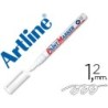 ROTULADOR ARTLINE MARCADOR PERMANENTE EK-440 XF BLANCO -PUNTA REDONDA 1.2 MM -METAL CAUCHO Y PLASTICO