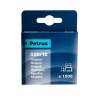 Grapas Petrus 530/12 - Cobreadas - 70 hojas - Caja 1200 grapas