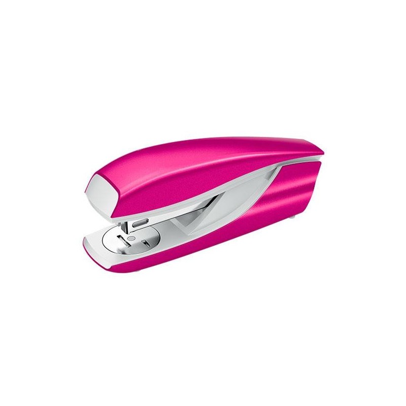 Grapadora Petrus 635 WOW - 30 hojas - Profundidad 40 mm - Color rosa