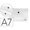 CARPETA LIDERPAPEL DOSSIER BROCHE 44224 POLIPROPILENO DIN A7 COLOR TRANSPARENTE