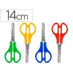 TIJERA ESCOLAR LIDERPAPEL PS-52-D CON FUNDA 14 CM