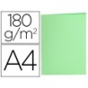 SUBCARPETA LIDERPAPEL A4 VERDE PASTEL 180G/M2 (PACK INDIVISIBLE 50 UDS)