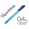 BOLIGRAFO PAPER MATE INKJOY 100 RETRACTIL PUNTA MEDIA AZUL