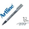 ROTULADOR ARTLINE MARCADOR PERMANENTE TINTA METALICA EK-990 PLATA -PUNTA REDONDA 1.2 MM