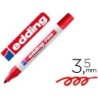ROTULADOR EDDING PUNTA FIBRA 750 ROJO PUNTA REDONDA 2-4 MM