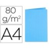 SUBCARPETA CARTULINA EXACOMPTA DIN A4 TURQUESA 80 GR (PACK INDIVISIBLE 100 UDS)