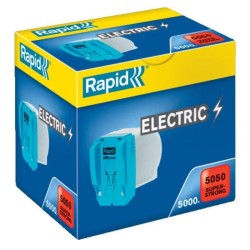 Grapas Rapid Casette 5050E - Galvanizadas - 50 hojas - Caja 5000 grapas