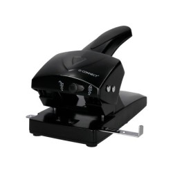 TALADRADOR Q-CONNECT KF01237 NEGRO ABERTURA 6,5 MM CAPACIDAD 65 HOJAS