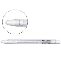 PORTAGOMAS Q-CONNECT CON CLIP PUNTA GOMA BLANCA REDONDA COLOR BLANCO 5X90 MM