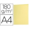 SUBCARPETA LIDERPAPEL A4 AMARILLO PASTEL 180G/M2 (PACK INDIVISIBLE 50 UDS)
