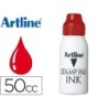TINTA TAMPON ARTLINE ROJA FRASCO DE 50 CC