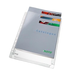 Fundas expandibles Leitz Premium - Multitaladro - PVC - 170 m - A4 - Fuelle estándar - Pack 5 ud